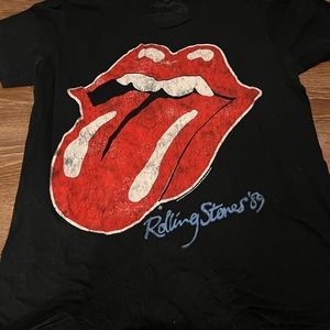 Dark gray/black Rolling Stones tshirt